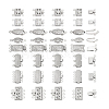 304 Stainless Steel Box Clasps FIND-PH0020-90-7