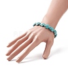 Dyed Synthetic Sea Turtle Beaded Stretch Bracelets for Women BJEW-JB09934-01-3
