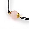 Gemstone Adjustable Link Bracelets X-BJEW-JB01554-03-2