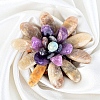 Flower Natural AmethystChips Ornaments PW-WG8C1CC-04-1