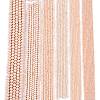 Electroplate Opaque Solid Color Glass Beads Strands EGLA-A044-P8mm-L05-2