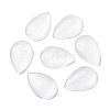 Transparent Teardrop Glass Cabochons GGLA-R024-30x20-4