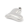 304 Stainless Steel Heart Pendants STAS-R162-01P-01-2