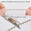 Alloy Ceiling Fan Pull Chain Extenders FIND-WH0290-21P-6