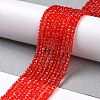 Transparent Glass Beads Strands LS-GLAA-H021-04-25-3