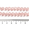 Transparent Glass Beads EGLA-A035-T8mm-D20-5