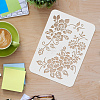 Large Plastic Reusable Drawing Painting Stencils Templates DIY-WH0202-064-3