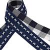 6 Yards 2 Styles Polyester Grosgrain Ribbon SRIB-A014-L01-3