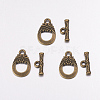 Tibetan Style Alloy Toggle Clasps MAC2014-NF-1