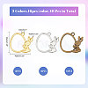 48PCS 3Style Easter Theme Alloy Pendants FIND-CA0008-68-2