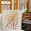 Large Plastic Reusable Drawing Painting Stencils Templates DIY-WH0202-213-7