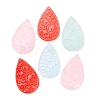 Dyed Natural Quartz Carved Pendants GG-CBA0022-07-1