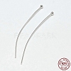 925 Sterling Silver Ball Head Pins STER-F018-03D-03-1