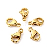 304 Stainless Steel Lobster Claw Clasps STAS-AB09-G-1