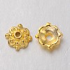 Tibetan Style Alloy Caps LS-K095D011-1