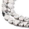 Natural Howlite Beads Strands G-C159-B01-01-4