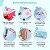 DIY 5D Diamond Painting Halloween Canvas Kits DIY-P060-04-6