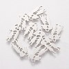 201 Stainless Steel Charms STAS-Q201-T418-1