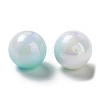 Two Tone Opaque Acrylic Beads SACR-P024-01B-W08-2