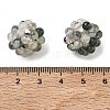 Natural Moss Agate Woven Beads GG-CBA2E9C-E01-3