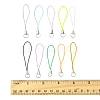 100Pcs Polyester Cord Mobile Straps MOBA-FS0001-02E-5