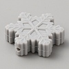 Snowflake Food Grade Eco-Friendly Silicone Beads SIL-SZC0006-03A-2