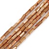 Natural Freshwater Shell Dyed Beads Strands SHEL-M018-11-11-1