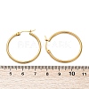 PVD Vacuum Plating 201 Stainless Steel Hoop Earrings for Women EJEW-G260-02A-G-3