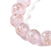 Handmade Gold Sand Lampwork Beads LAMP-Z009-01A-4