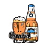 Beer Carnival Enamel Brooches JEWB-I063-02EB-04-1