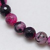 Natural Agate Round Beads Strand G-L084-10mm-60-2