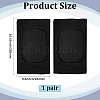 Sponge & Polyester Yoga Sports Knee Pads AJEW-WH20054-202B-02-2