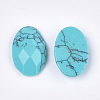 Synthetic Turquoise Cabochons TURQ-T003-01C-2