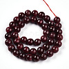 Natural Ruby Beads Strands G-T140-12-1