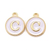 Golden Plated Alloy Charms ENAM-S118-01C-1