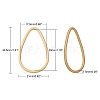 Smooth Surface Alloy Linking Rings LS-X-PALLOY-S117-166B-2