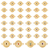 SUPERFINDINGS 40Pcs 4 Colors Alloy Connector Charms FIND-FH0010-77-1