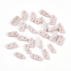 2-Hole Opaque Glass Seed Beads SEED-S023-04H-1