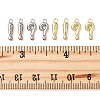 40Pcs 4 Styles Alloy Pendants FIND-FS0004-17-5