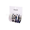 Acrylic Hoop Earrings FS-WG995C7-08-2