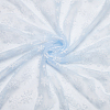 Snowflake Pattern Polyester Mesh Fabric DIY-WH0581-12A-1