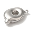 Non-Tarnish 304 Stainless Steel Pendants STAS-M017-08P-18-2