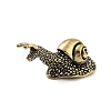 Brass Snail Figurines Statues for Home Desktop Feng Shui Ornament KK-A216-05B-AB-1