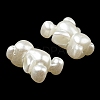 ABS Imitation Pearl Beads X-OACR-K001-31-4