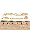 Brass Ends with Chains X-KK-P283-34G-3