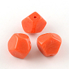 Imitation Gemstone Acrylic Beads OACR-R034-11-1