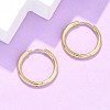 Ion Plating(IP) 304 Stainless Steel Huggie Hoop Earrings EJEW-F111A-19mm-G-5