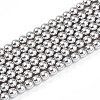 Baking Paint Pearlized Glass Pearl Bead Strands HY-N002-3mm-A03-2