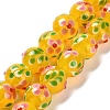Handmade Lampwork Bumpy Beads Strands LAMP-A005-01D-1