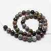 Natural Indian Agate Beads Strands G-G736-31-8mm-2